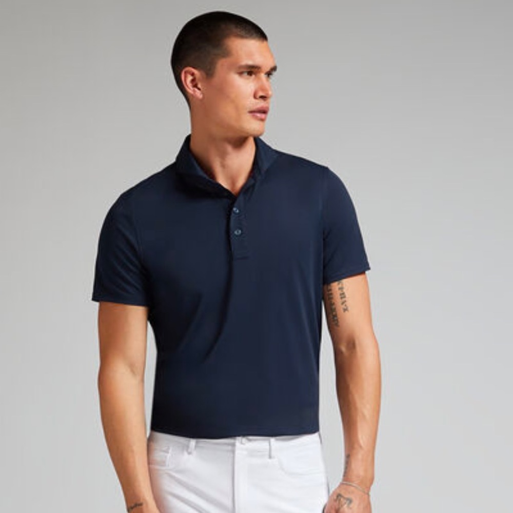 G/FORE Men's Navy Polo Shirt